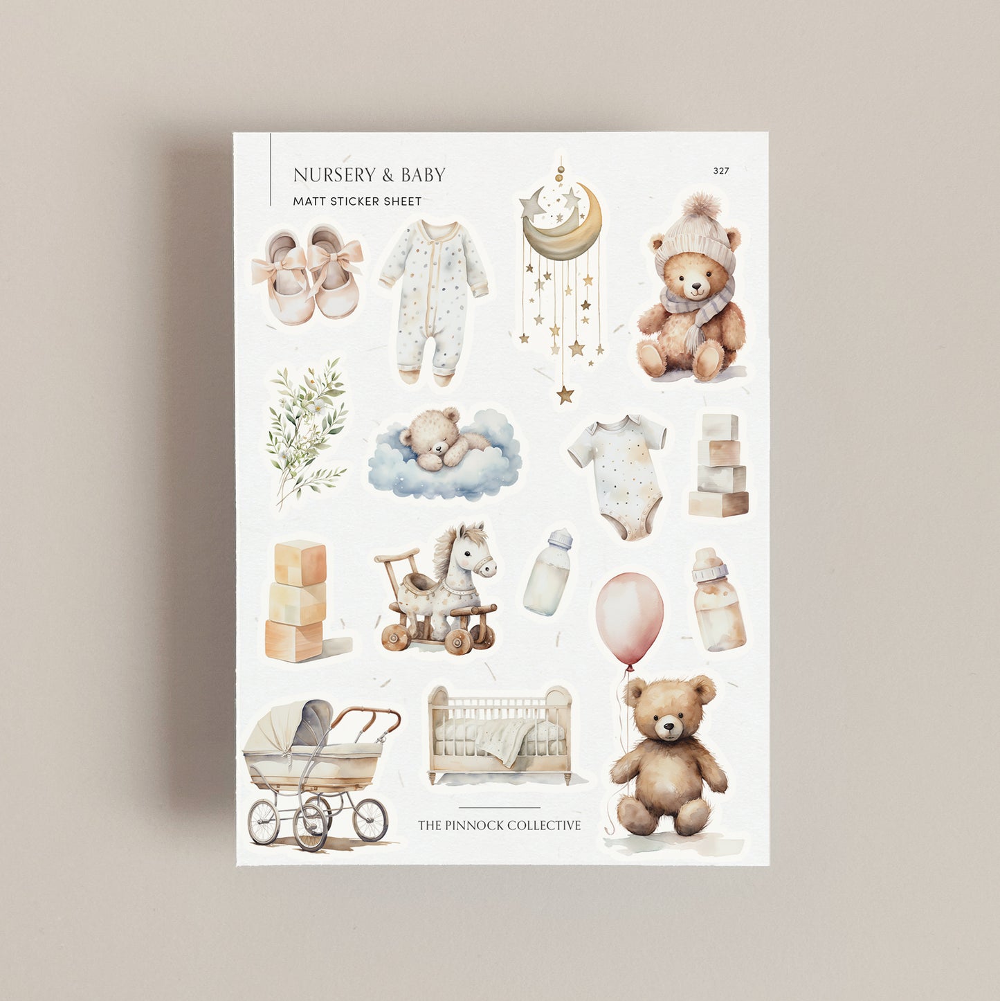 Nursery + Baby Sticker Sheet