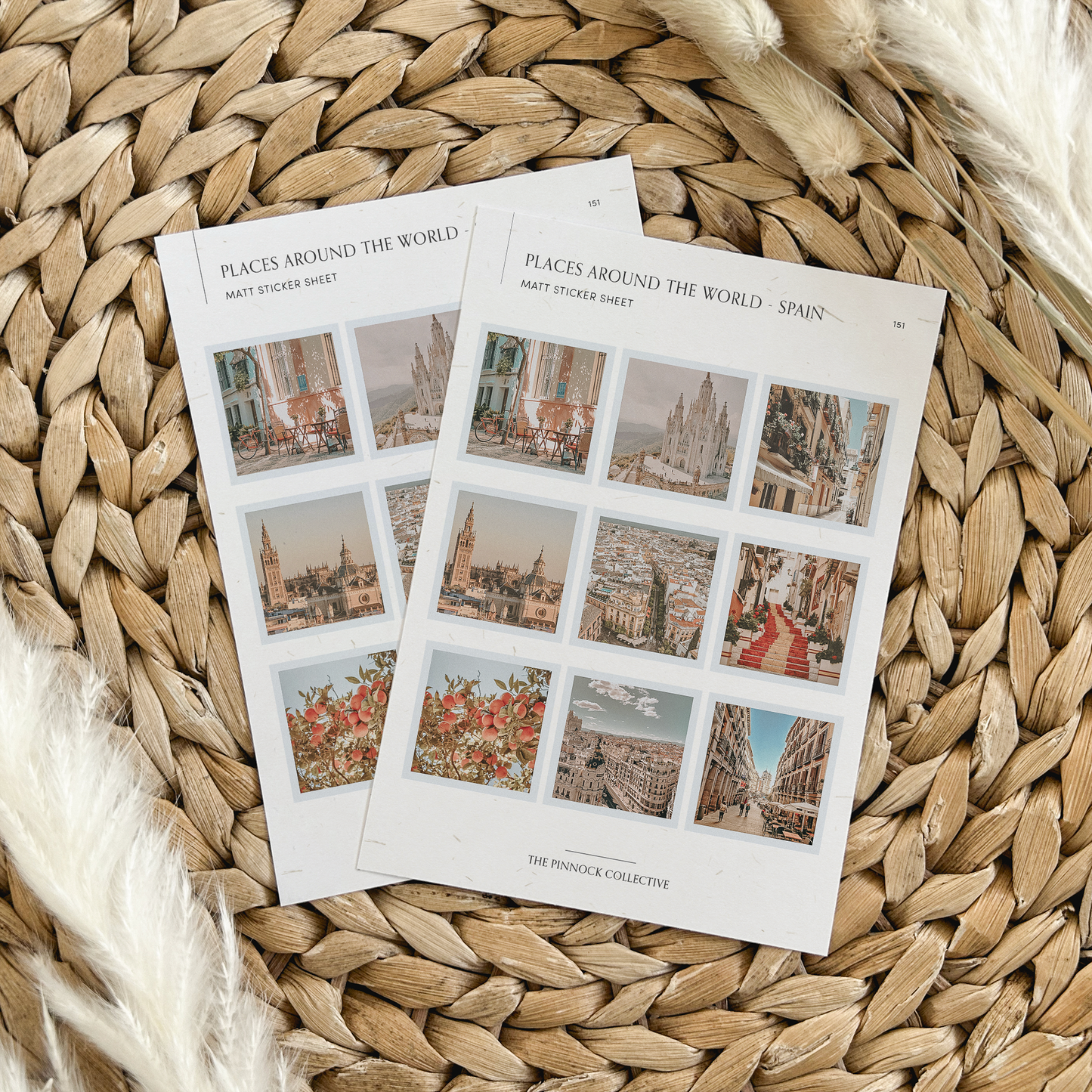 Spain Sticker Sheet
