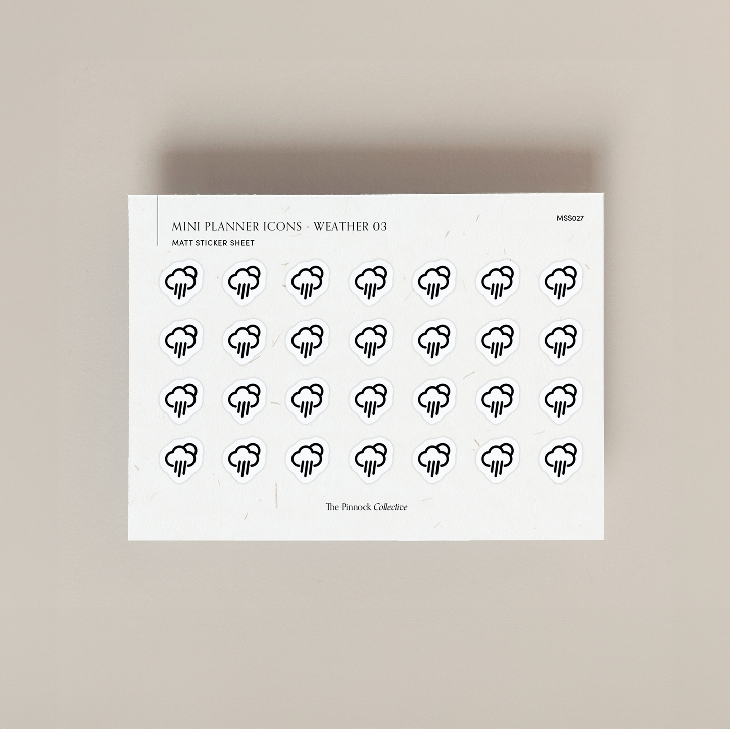 Planner Minis - Weather 03