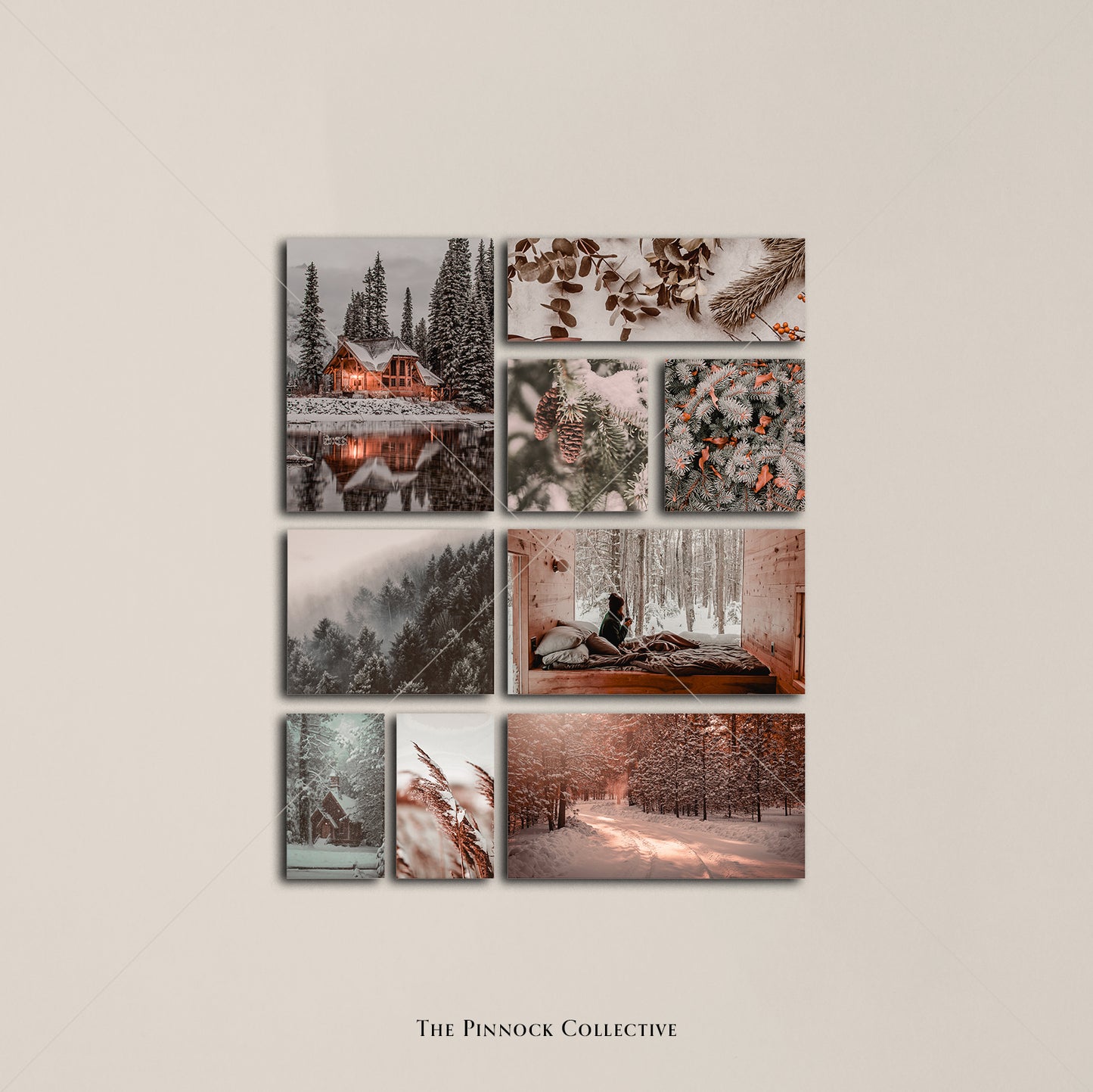 Winter Aesthetic Sticker Sheet