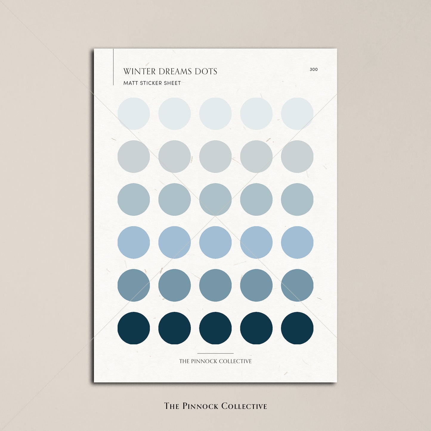 Winter Dreams Planner Dots Sticker Sheet