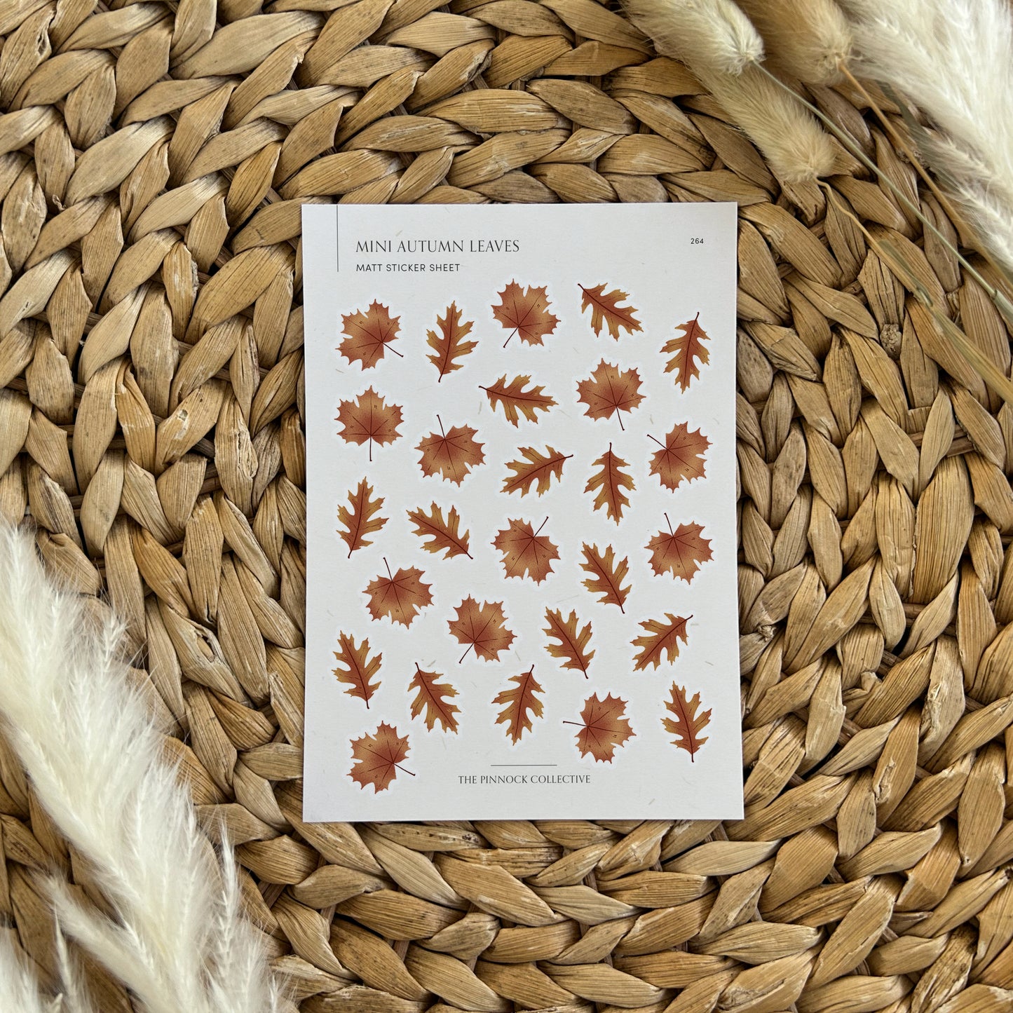 Autumn Leaves Sticker Sheet