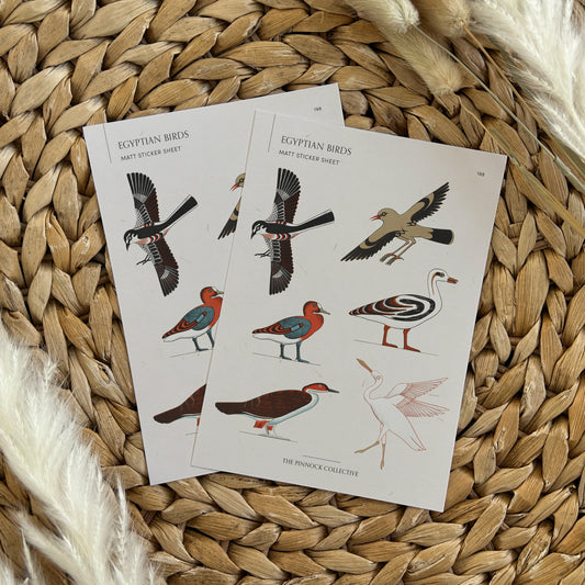 Egyptian Birds Sticker Sheet