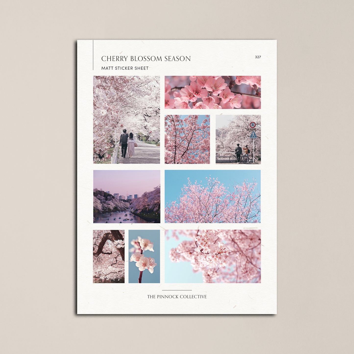 Cherry Blossom Sticker Sheet