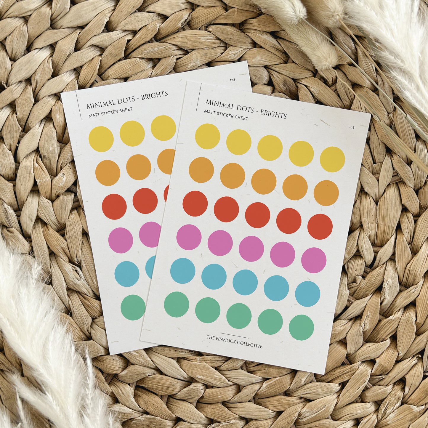 Brights Planner Dots Sticker Sheet