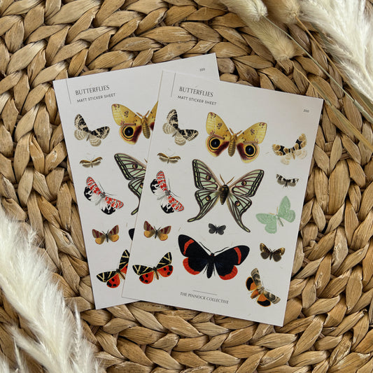 Butterflies Sticker Sheet