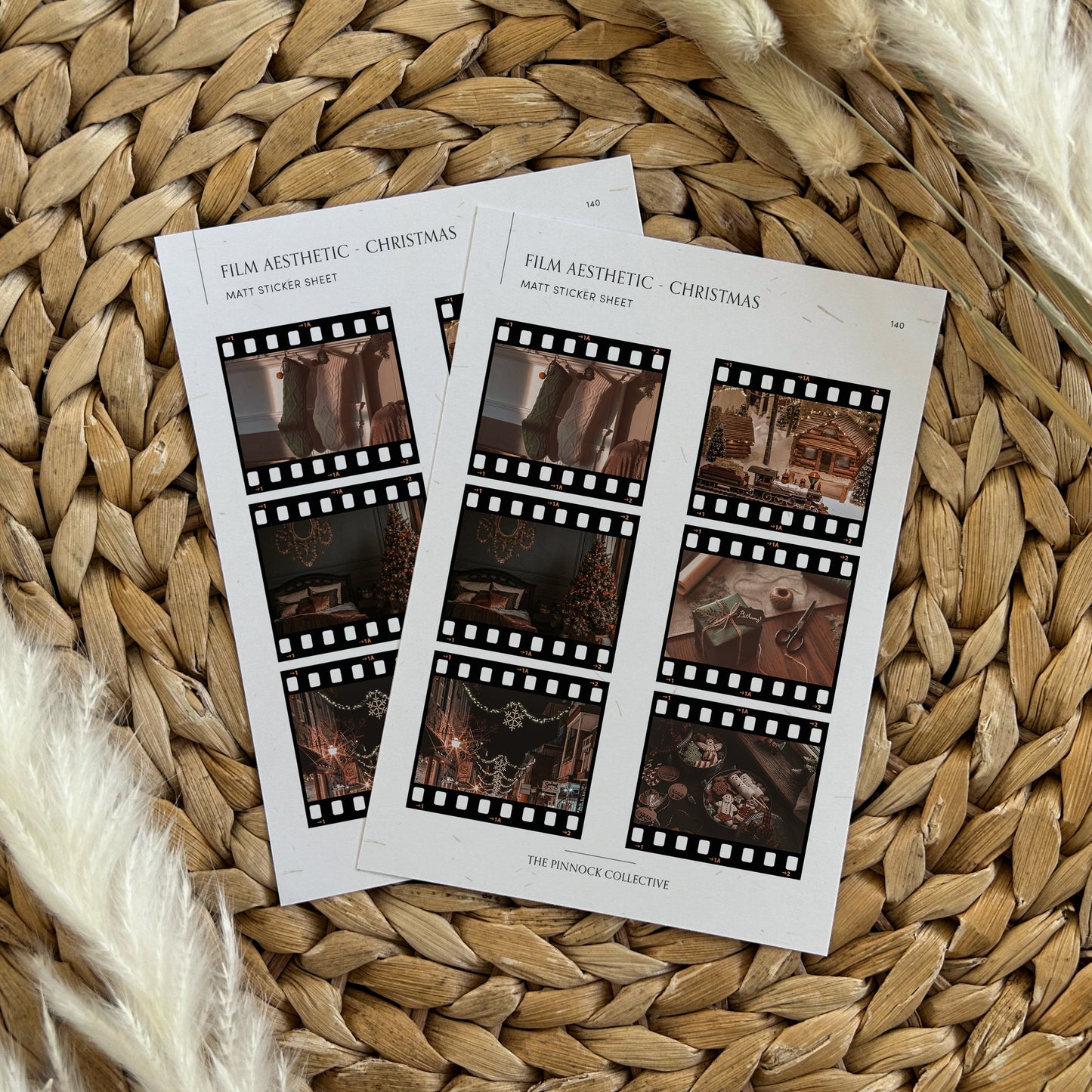 Christmas Film Sticker Sheet