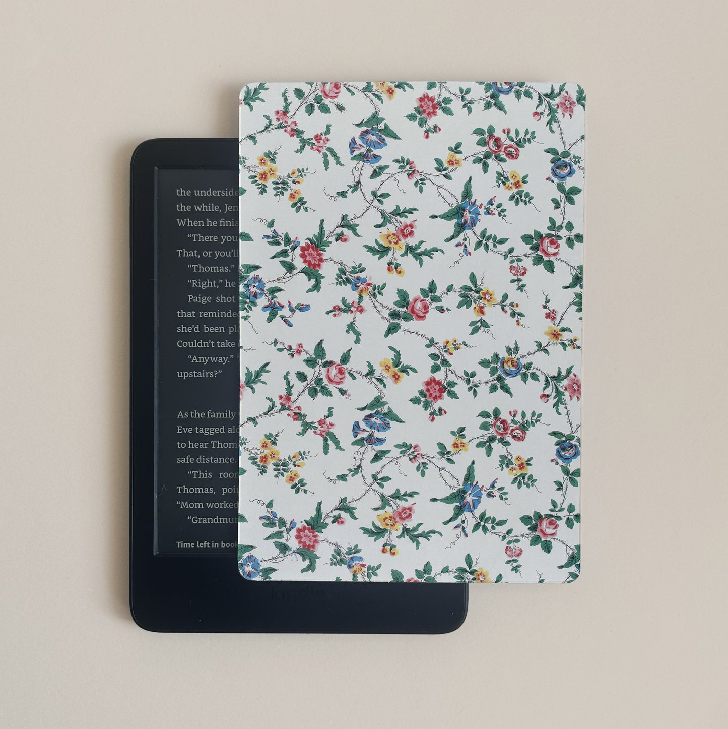 Vintage Floral Kindle Case Insert