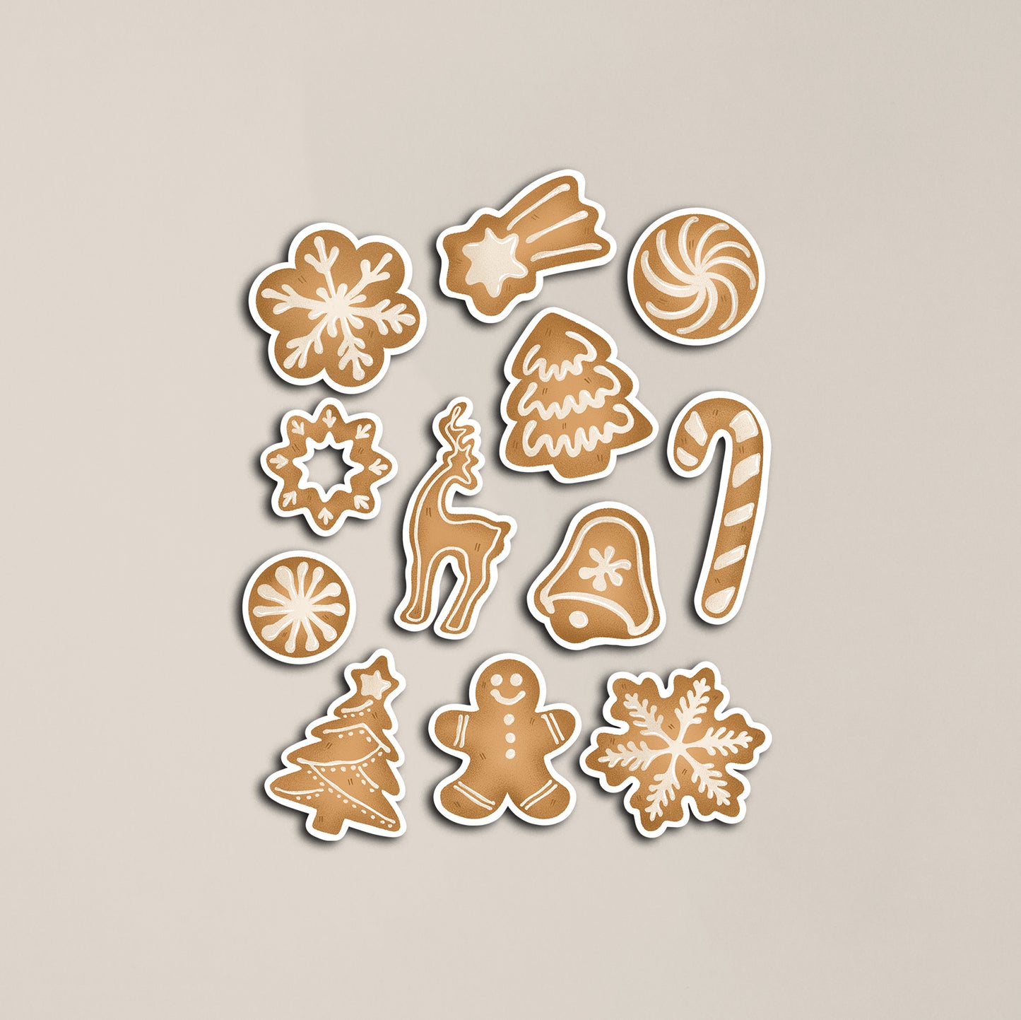 Christmas Cookies Sticker Sheet