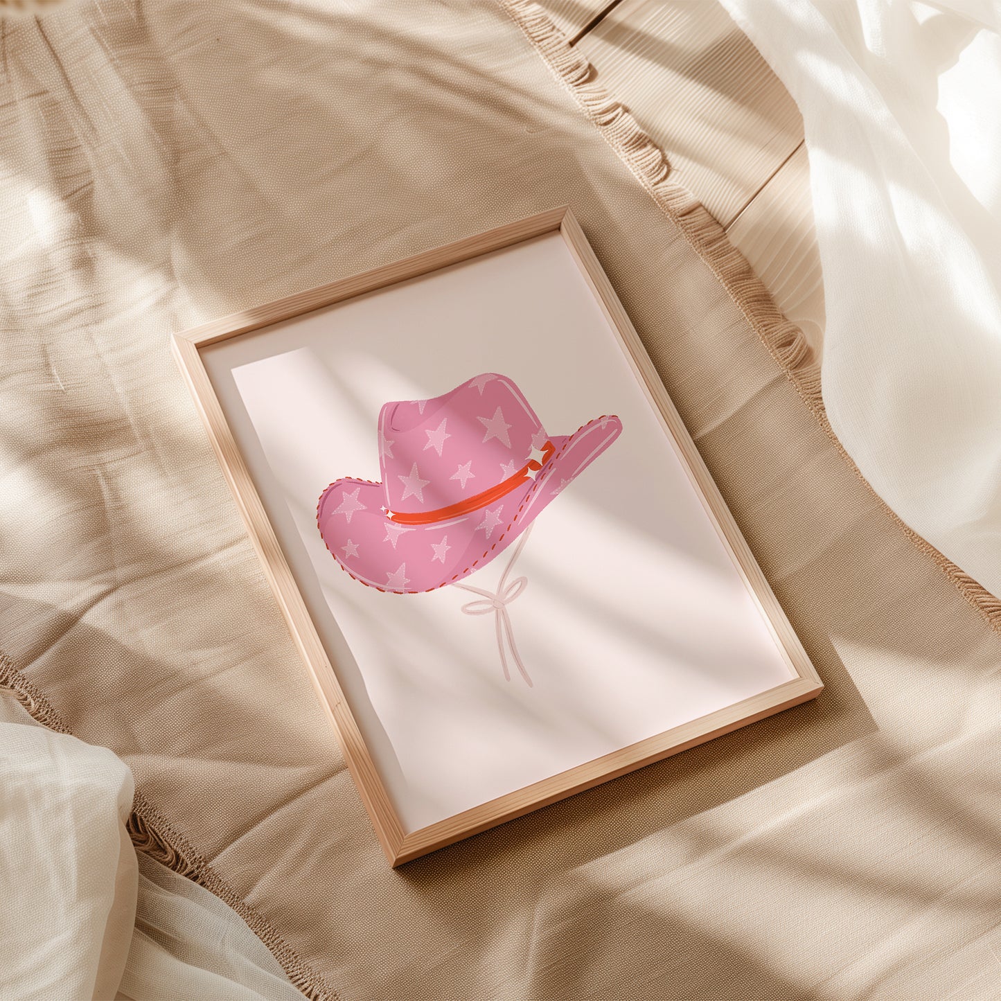 Cowboy Hat Art Print