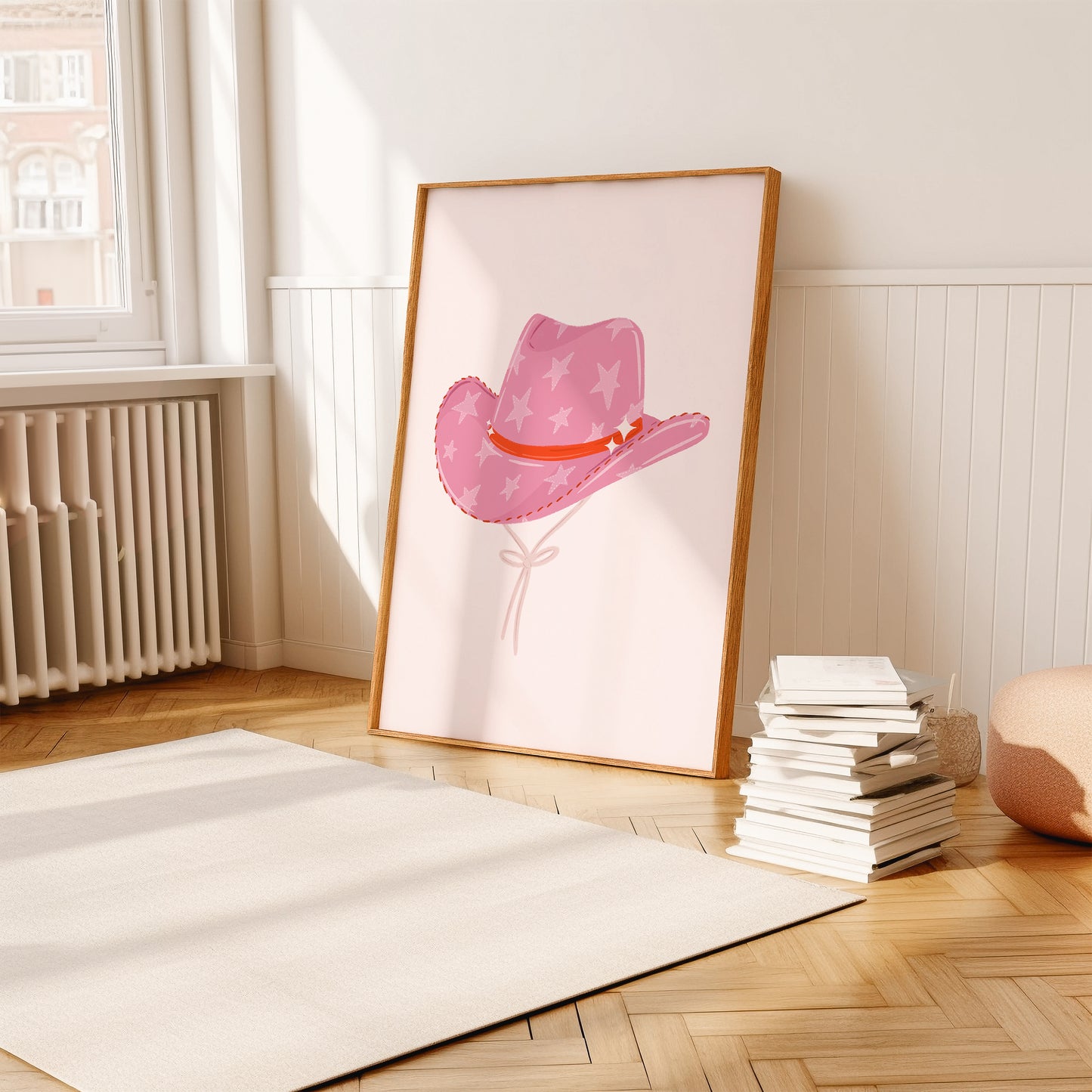 Cowboy Hat Art Print