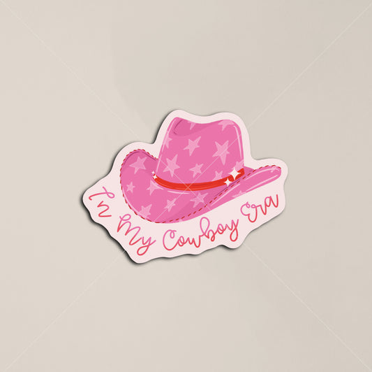 Cowboy Hat Era Single Sticker