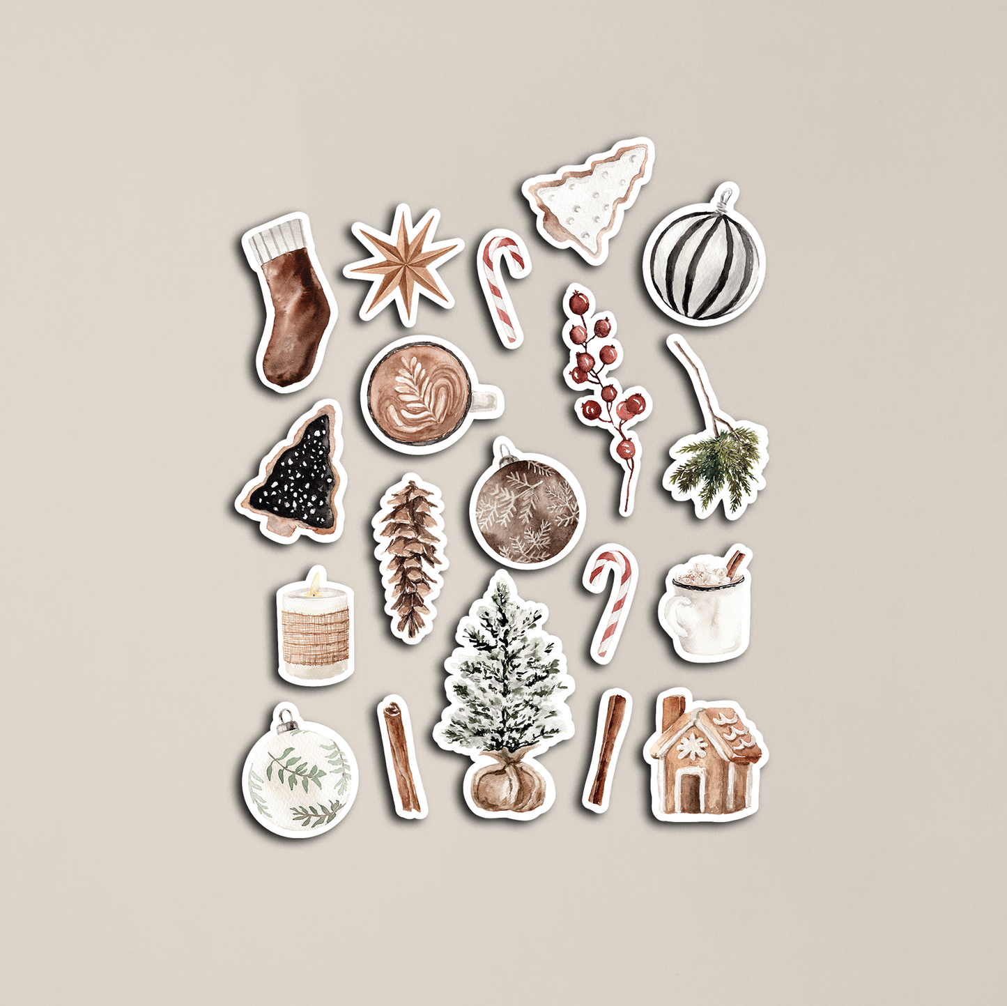 Cozy Christmas Sticker Sheet