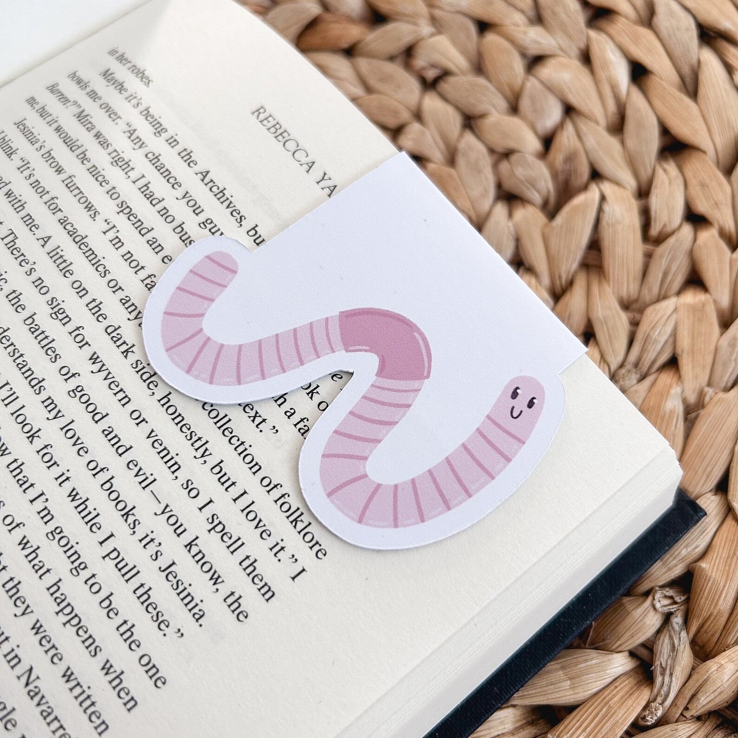 Bookworm Magnetic Bookmark