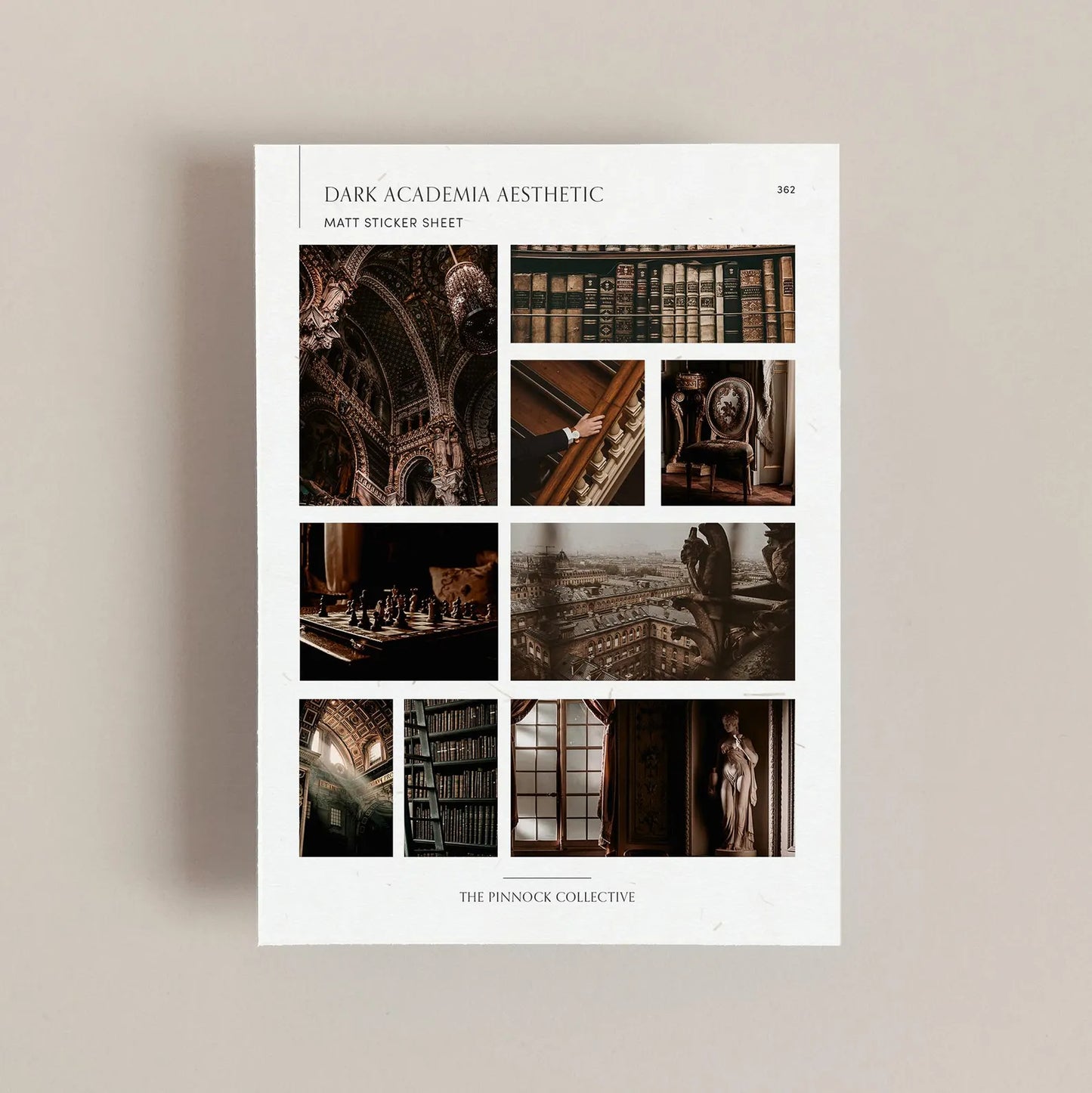 Dark & Light Academia Sticker Sheet Bundle