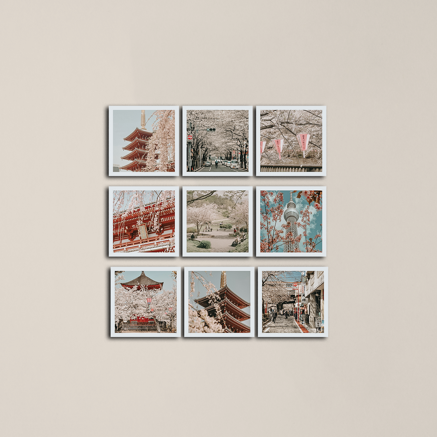 Japan At Spring Sticker Sheet