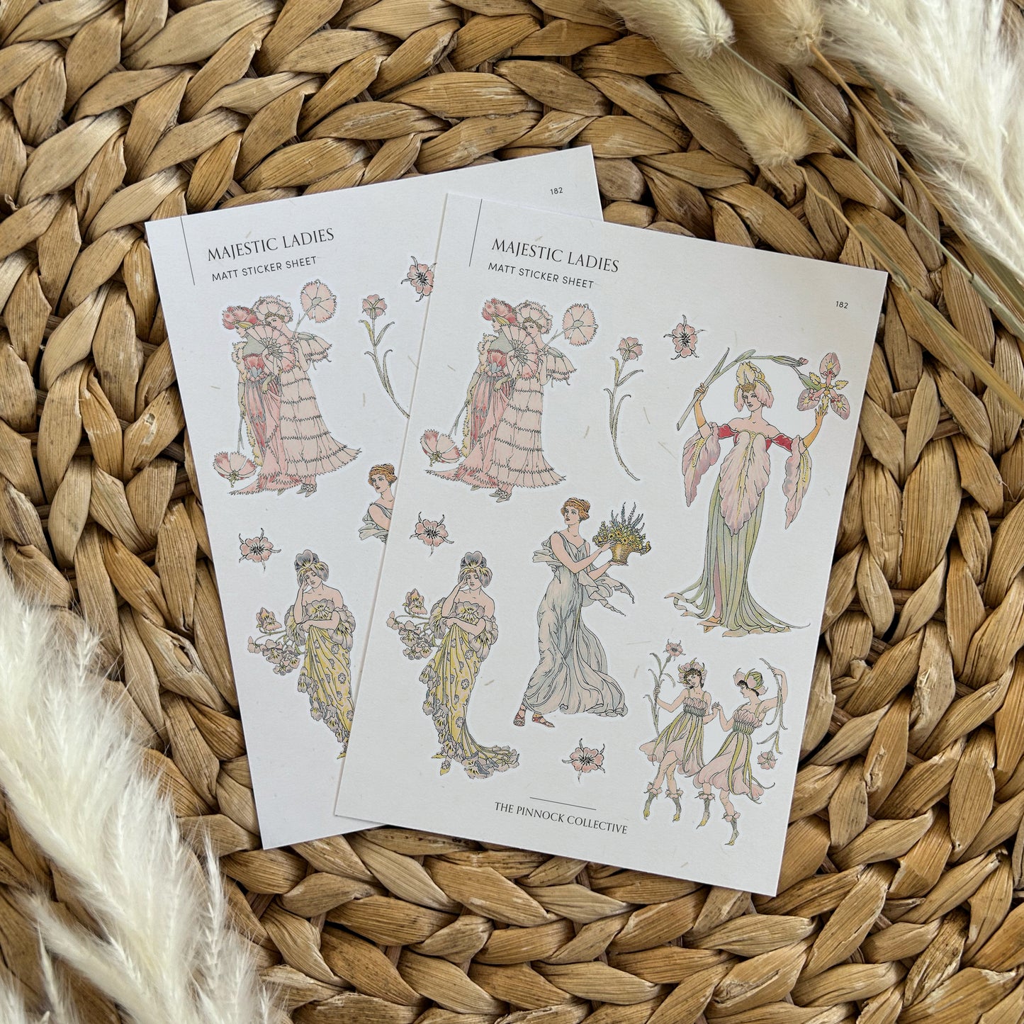 Majestic Ladies Sticker Sheet