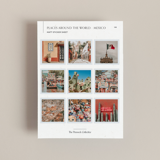 Mexico Sticker Sheet