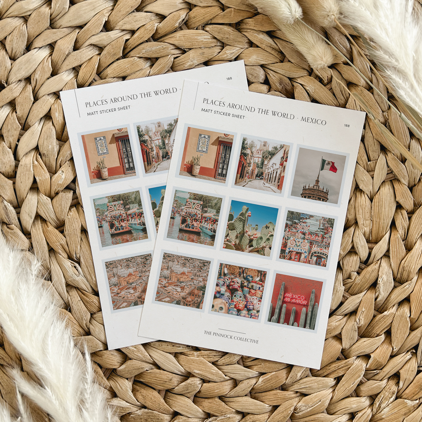 Mexico Sticker Sheet