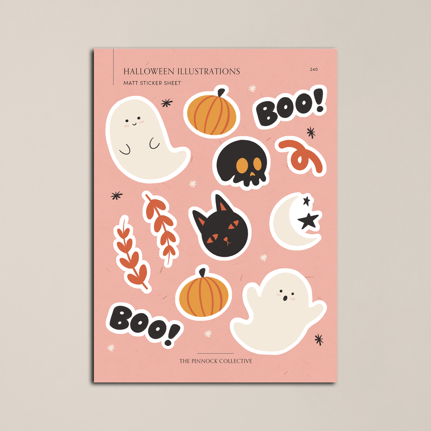 Halloween Sticker Sheet