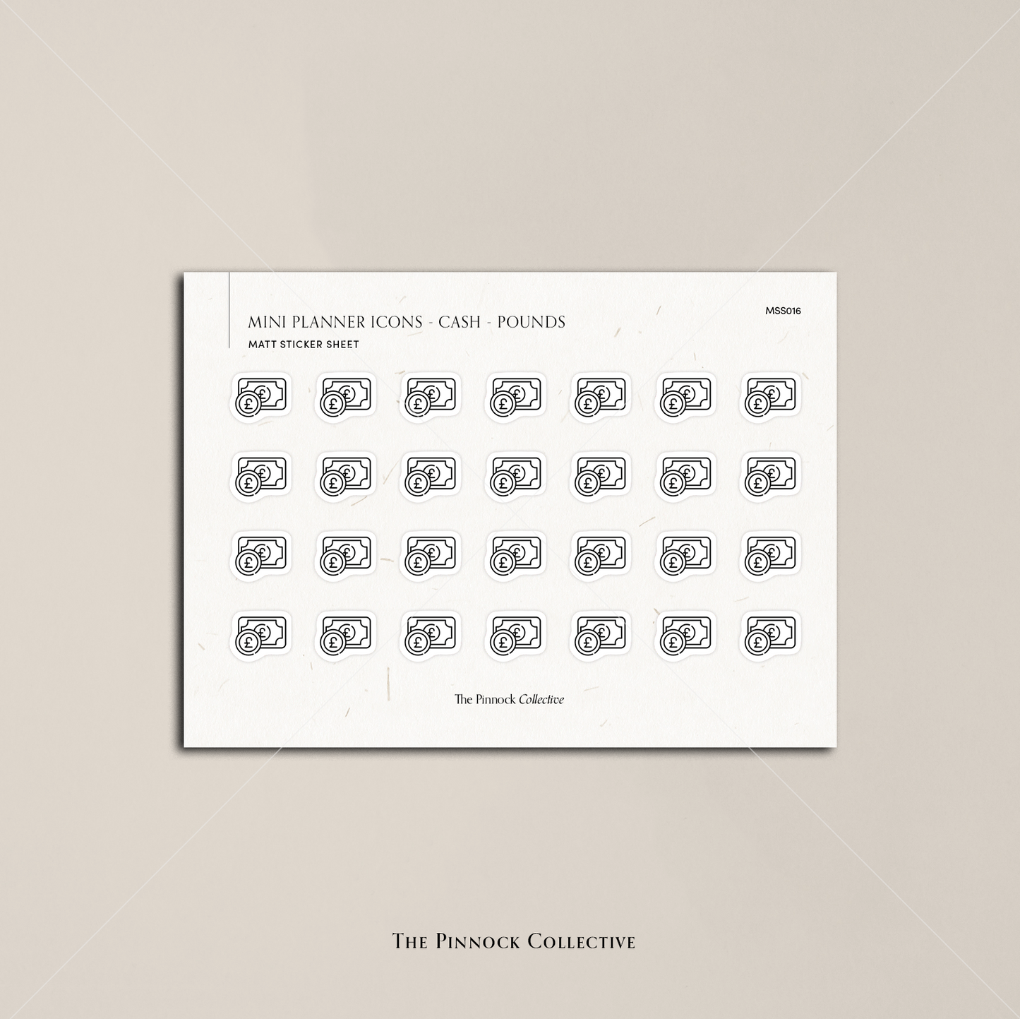 Planner Minis - Pounds