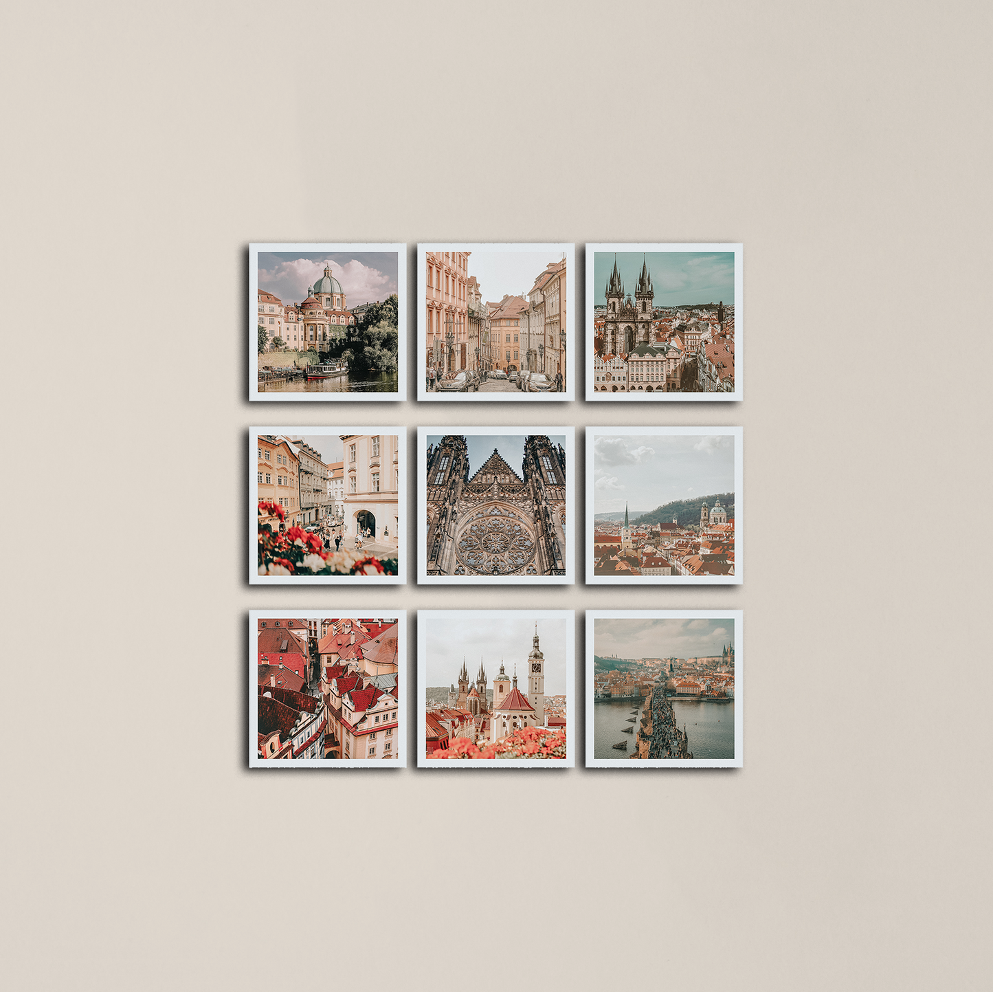 Prague Sticker Sheet