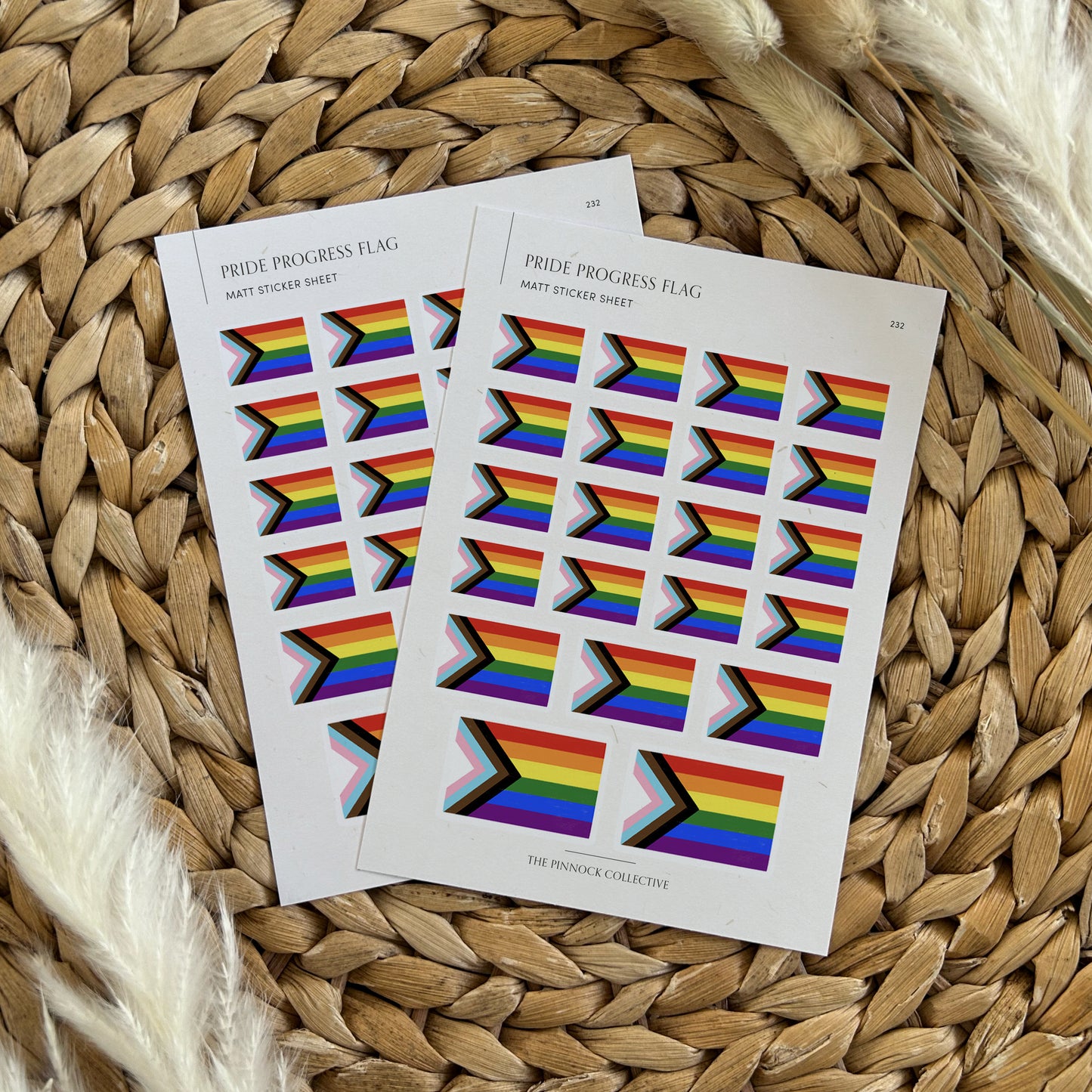 Pride Flag Sticker Sheet