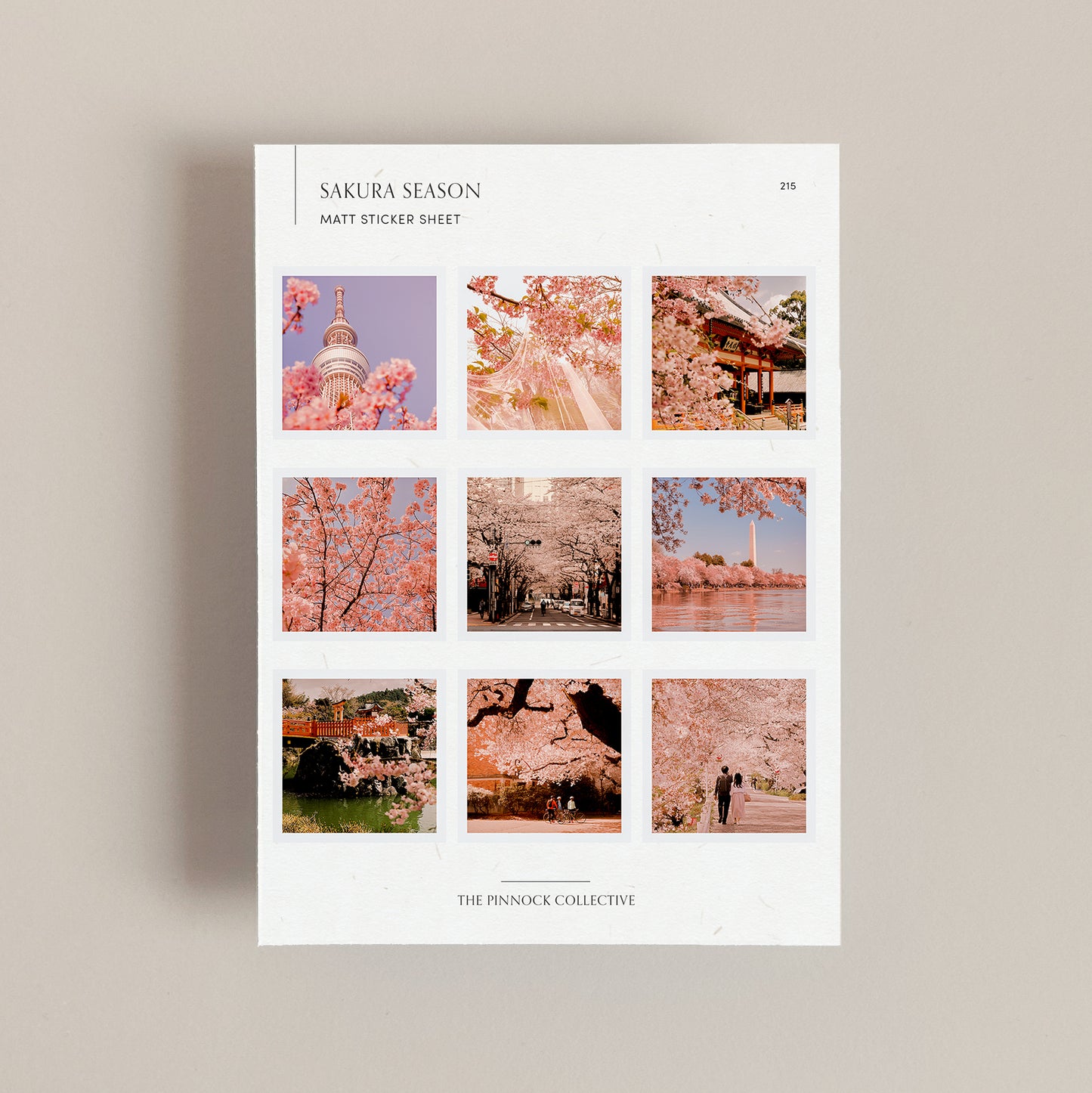 Sakura Sticker Sheet