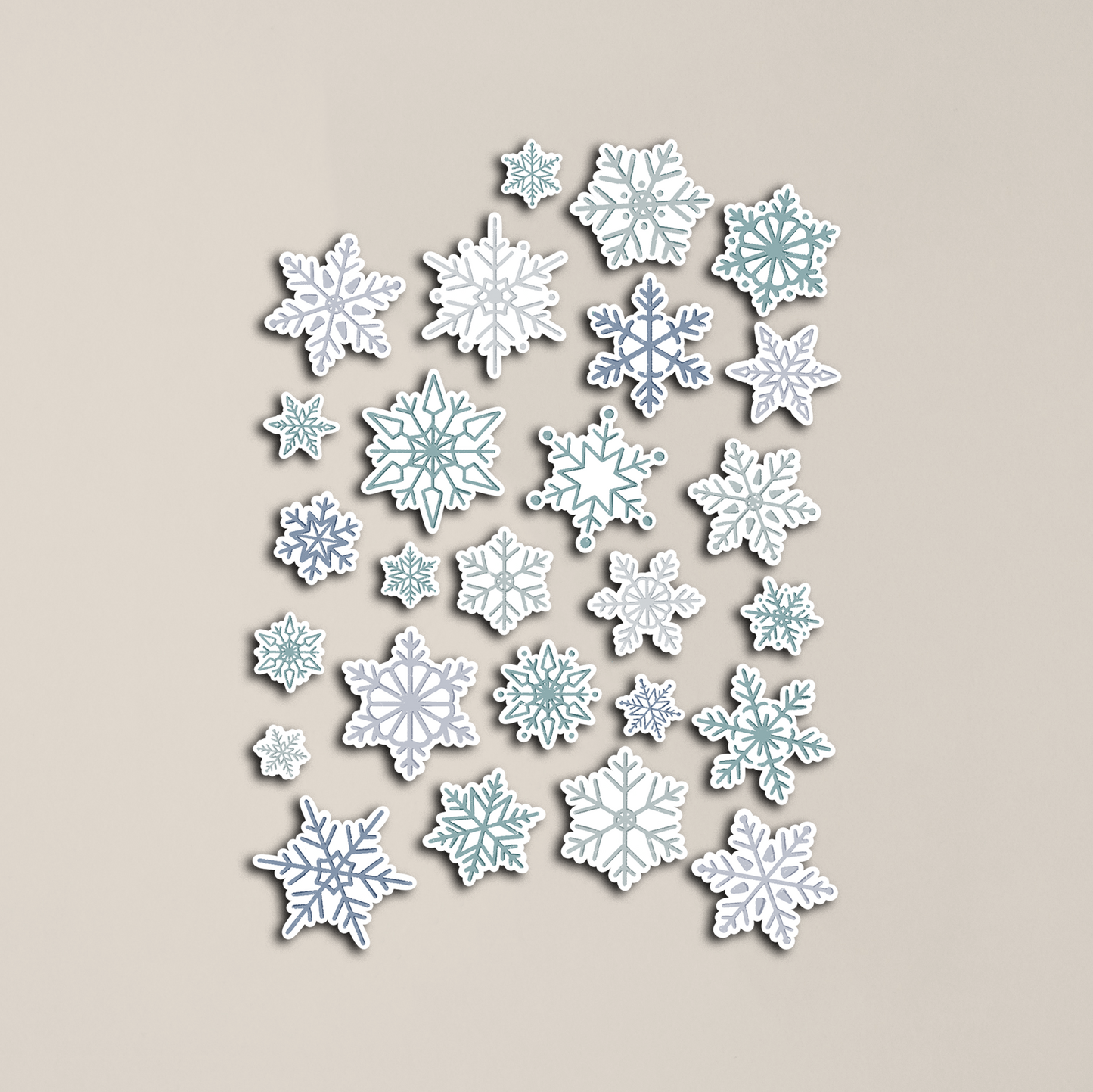 Snowflakes Sticker Sheet