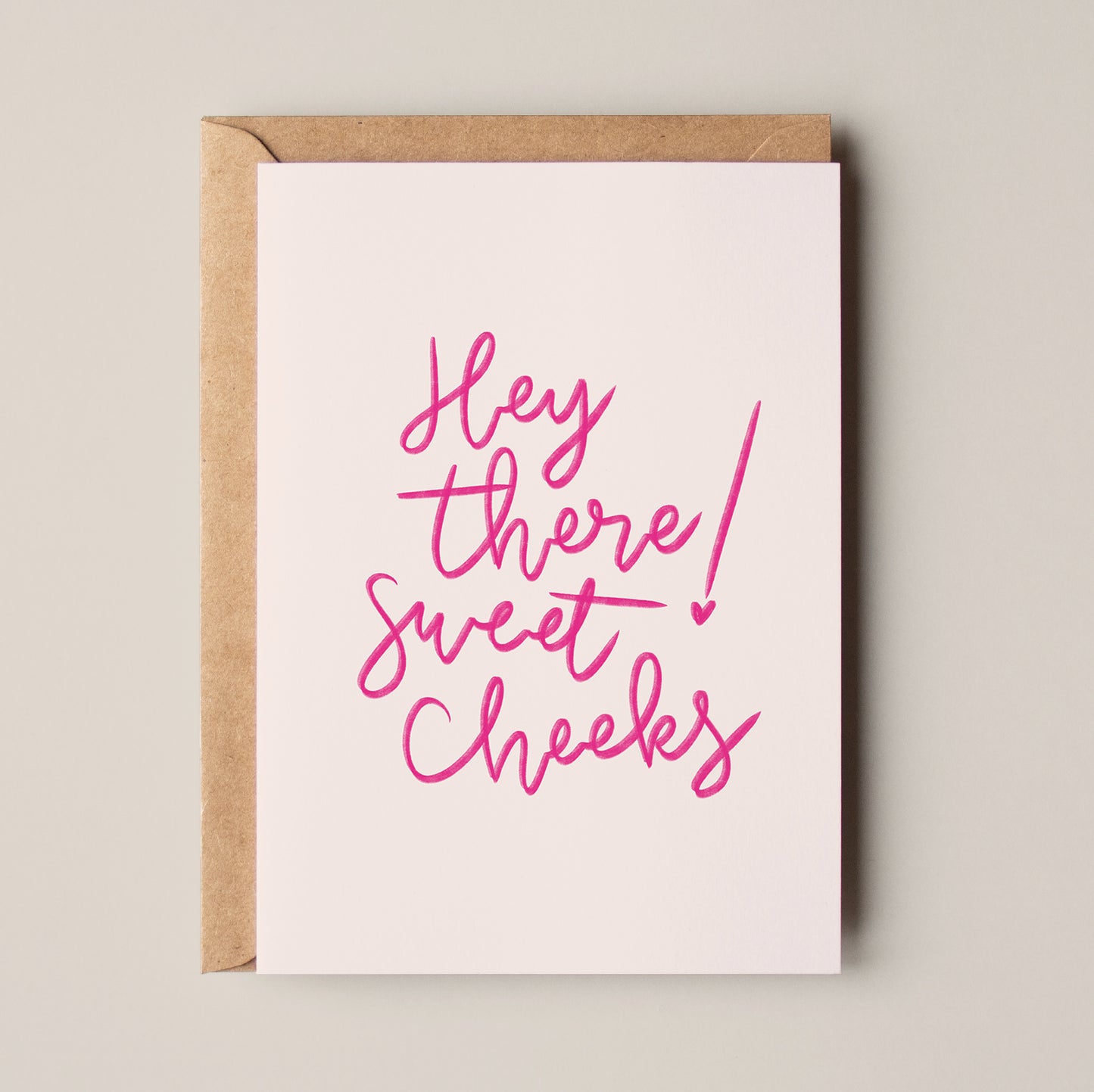 'Sweet Cheeks' Greeting Card