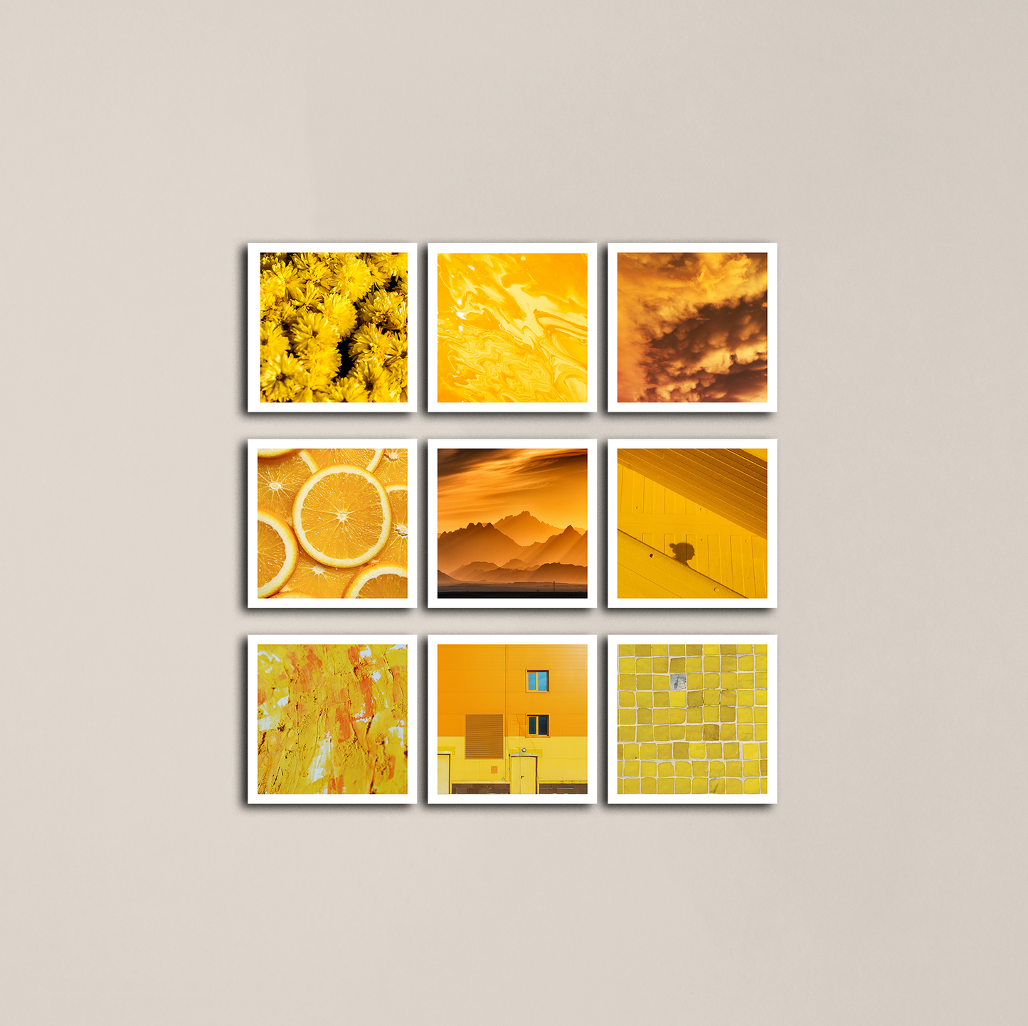 Yellow Aesthetic Sticker Sheet